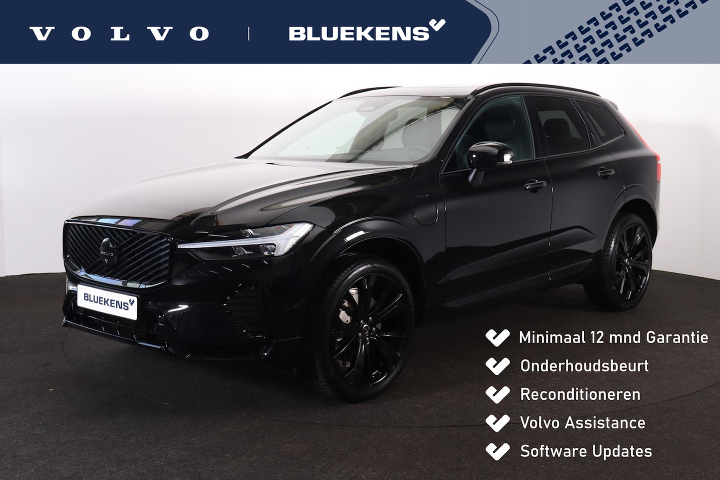 Volvo XC60 - T6 Recharge AWD Black Edition Plus - Panorama/schuifdak - IntelliSafe Assist & Surround - - AutoWereld.nl