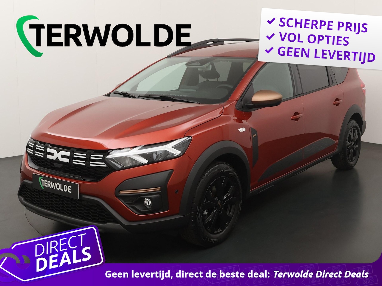 Dacia Jogger - 1.6 Hybrid 140 Extreme 7p. | Achteruitrijcamera | Bekleding ‘Extreme’ met rode details | C - AutoWereld.nl