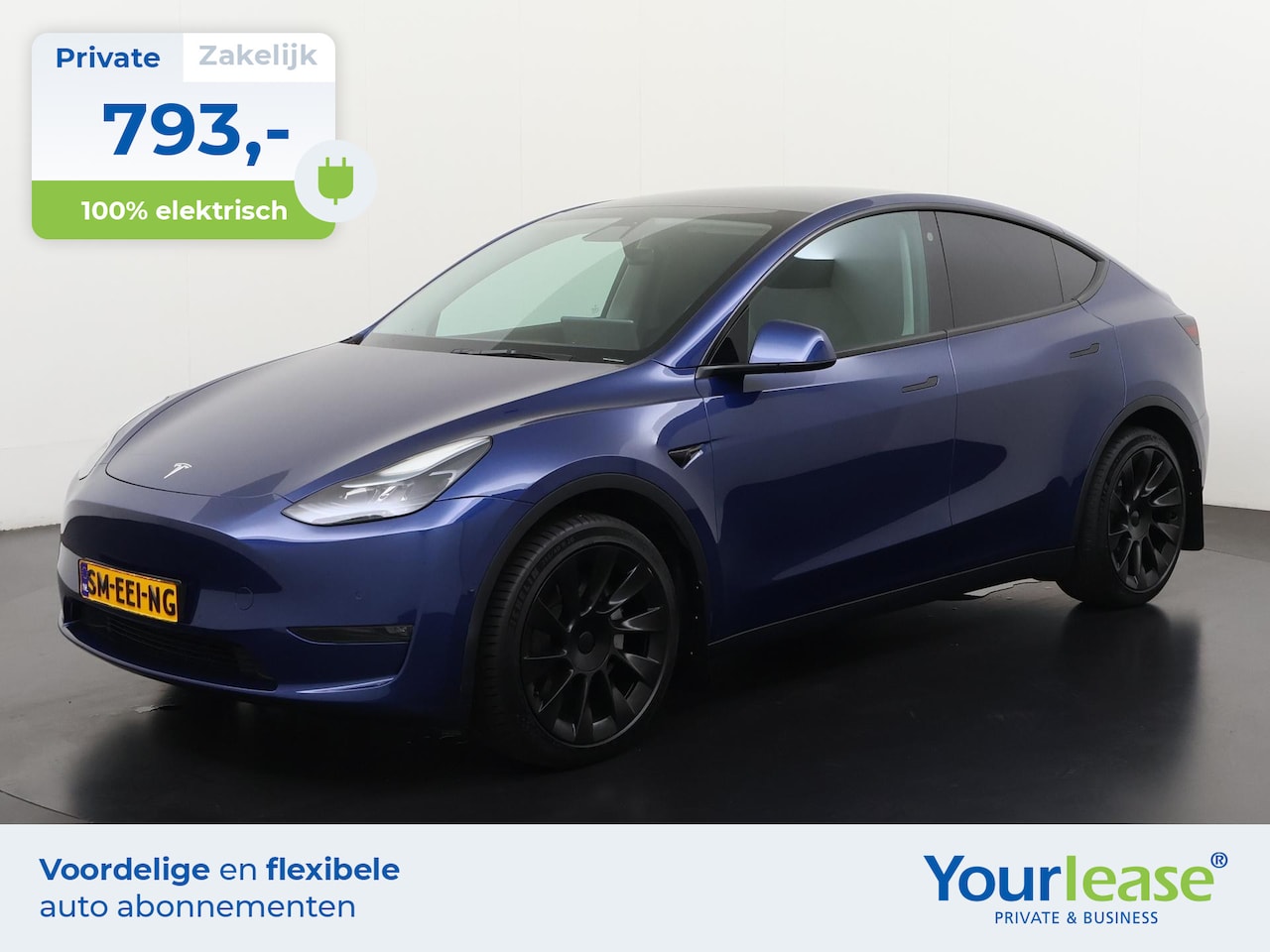 Tesla Model Y - Long Range AWD 75 kWh | All-in 793,- Private Lease | Direct uit voorraad - AutoWereld.nl