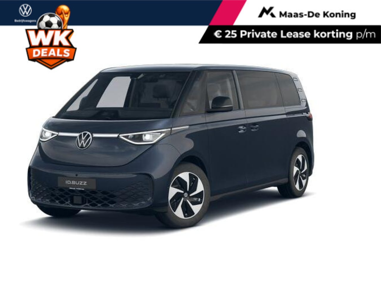 Volkswagen ID. Buzz - Bedrijfswagens Pro Bulli Limited 86kWh 286pk L2 736900 - AutoWereld.nl