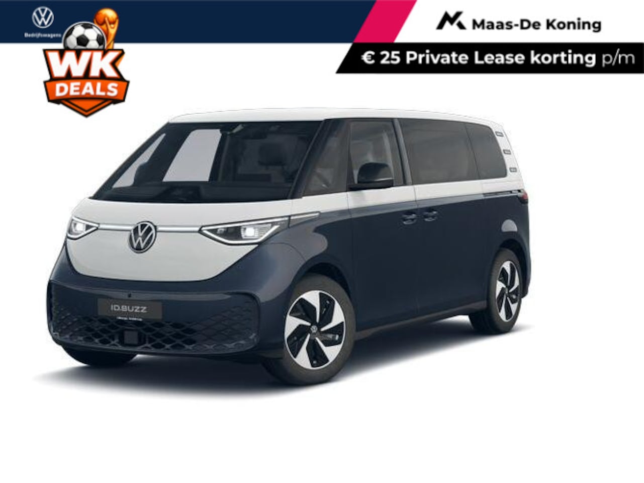 Volkswagen ID. Buzz - Bedrijfswagens Pro Bulli Limited 86kWh 286pk L2 736901 - AutoWereld.nl
