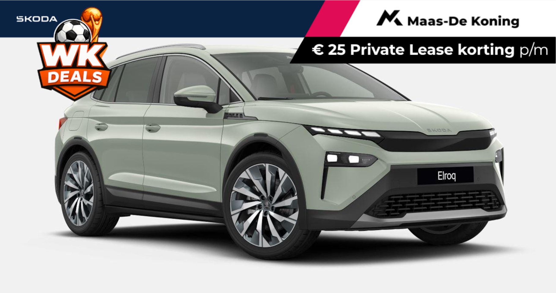 Skoda Elroq - 85 Business Edition | 21'' inch Velgen Supernova | Trekhaak wegklapbaar | Winter pakket | - AutoWereld.nl