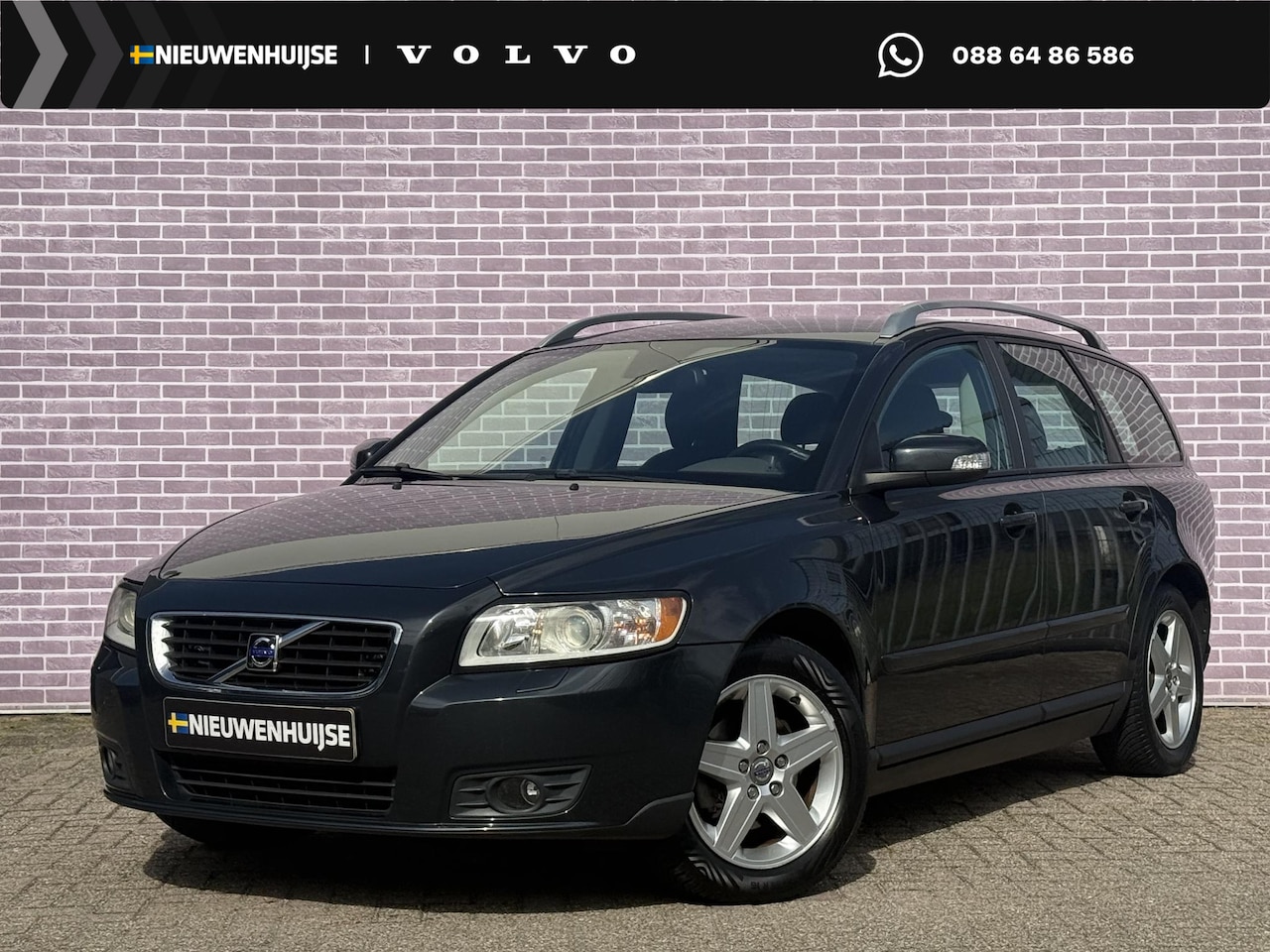 Volvo V50 - 1.8 Edition I | 4 seizoen banden | Trekhaak | Climate Control | Lichtmetalen Velgen | Crui - AutoWereld.nl