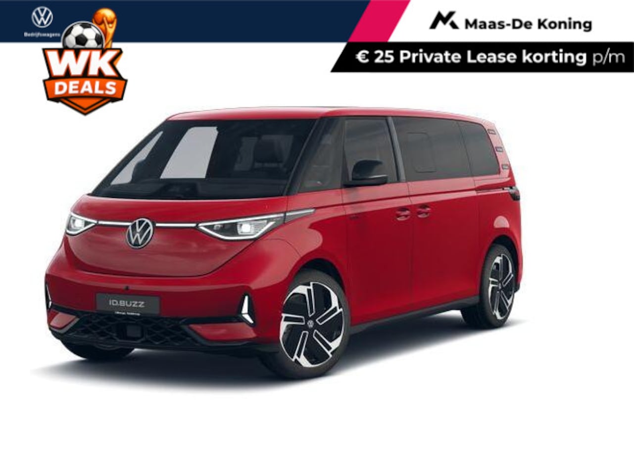 Volkswagen ID. Buzz - Bedrijfswagens GTX Limited 86kWh 340pk 4Motion L2 735854 - AutoWereld.nl