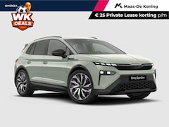 Skoda Elroq - Sportline Elektromotor 210 kW / 286 PK SUV Elektri sch | Timiano Green | Trekhaak | Light