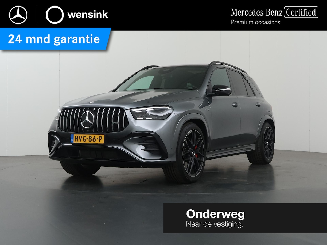 Mercedes-Benz AMG GLE - 53 Hybrid 4MATIC+ Night Edition | Luchtvering | Burmester | Panoramadak | 22" lichtmetalen - AutoWereld.nl