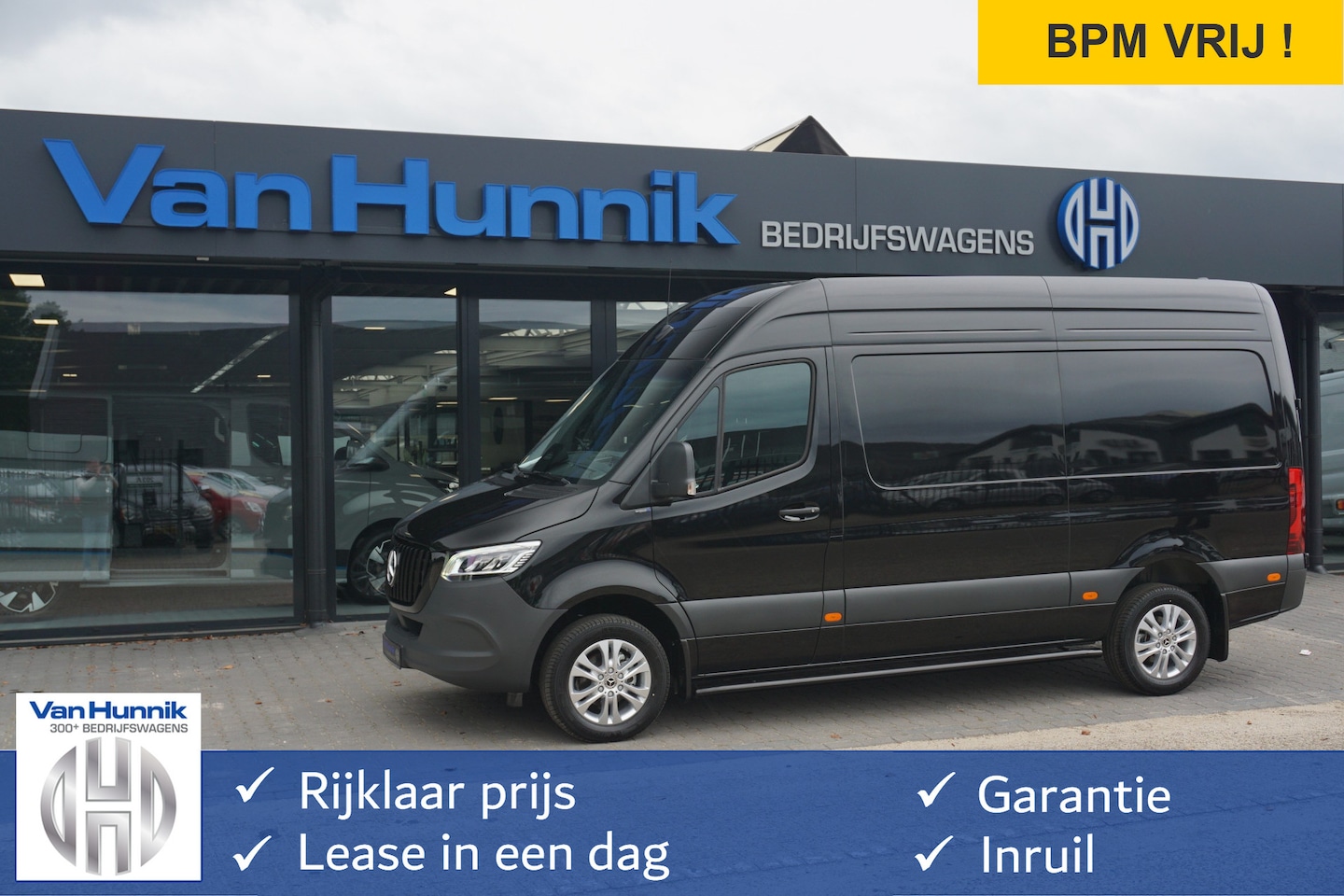 Mercedes-Benz Sprinter - 317CDI Pro L2H2 BPM VRIJ!! 10.25" Mbux Cam, Gev. Stoel, 3.5T Trekgewicht, LED!! NR. A574* - AutoWereld.nl