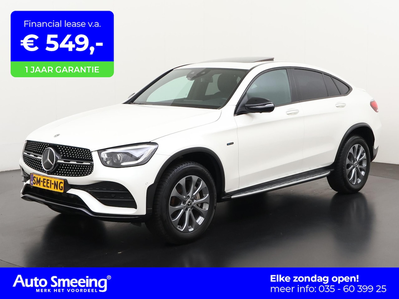 Mercedes-Benz GLC-klasse Coupé - 300e 4MATIC AMG Night | Schuifdak | Trekhaak | Memory Stoel | Zondag Open! - AutoWereld.nl