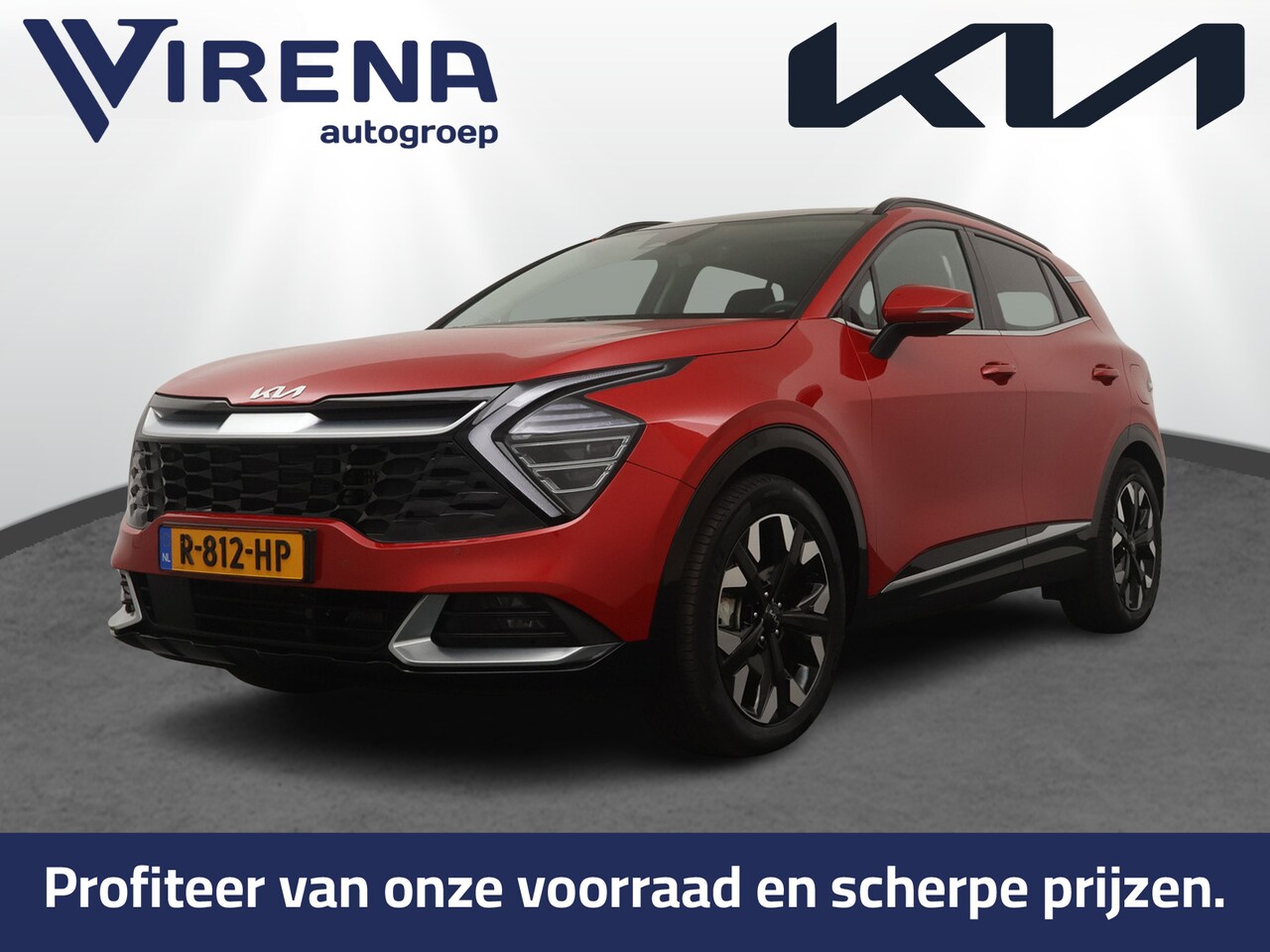 Kia Sportage - 1.6 T-GDi Plug-in Hybrid AWD DynamicPlusLine Navigatie - Achteruitrijcamera - Stoelverwarm - AutoWereld.nl