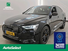 Audi e-tron Sportback - 55 quattro 95 kWh 408pk Advanced edition Plus | SOH 90% | Leder | Optiek Zwart | 21" Velge