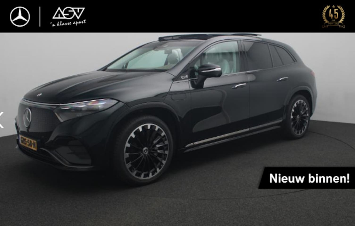 Mercedes-Benz EQS SUV - 450+ AMG Line 118 kWh Accu | Panorama - Schuifdak | Trekhaak wegklapbaar | Superscreen | D - AutoWereld.nl