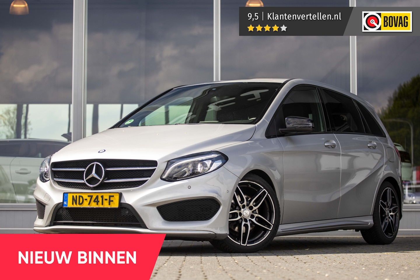 Mercedes-Benz B-klasse - 180 AMG Night Edition Plus | Automaat | NL Auto | Trekhaak | Carplay - AutoWereld.nl