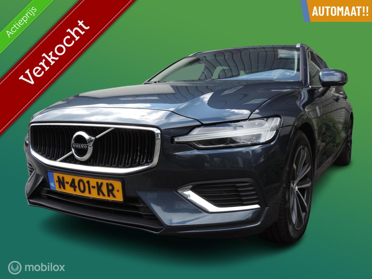 Volvo V60 - 2.0 T6 Recharge AWD R-Design Trekhaak in Top staat!! - AutoWereld.nl