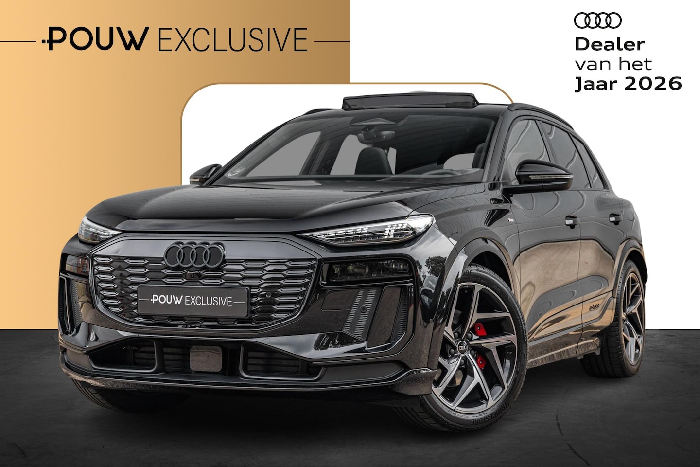 Audi Q6 e-tron - 388pk Quattro S Edition 100 kWh | Panoramadak | Luchtvering | Trekhaak | Sportstoel Plus | - AutoWereld.nl