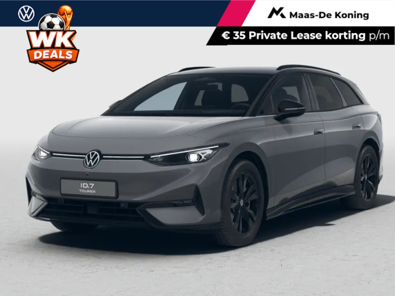 Volkswagen ID.7 - Limited Edition 59 kWh accu, 204 PK · Achteruitrijcamera · Draadloze telefoonlader · Sfeer - AutoWereld.nl