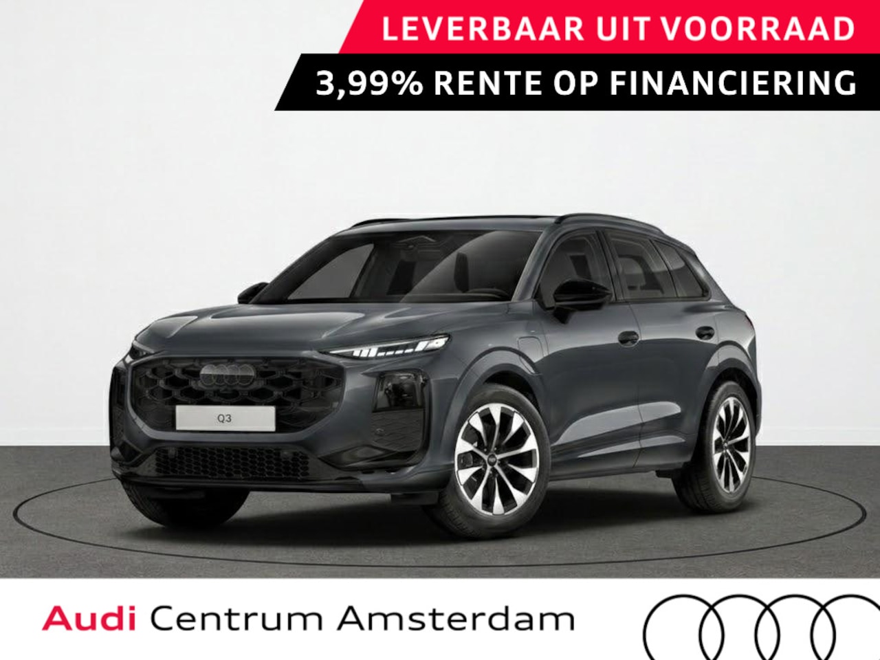 Audi Q3 - S edition e-hybrid 272 pk | Techniekpakket plus | Panorama-glasdak | Optiekpakket zwart-gl - AutoWereld.nl