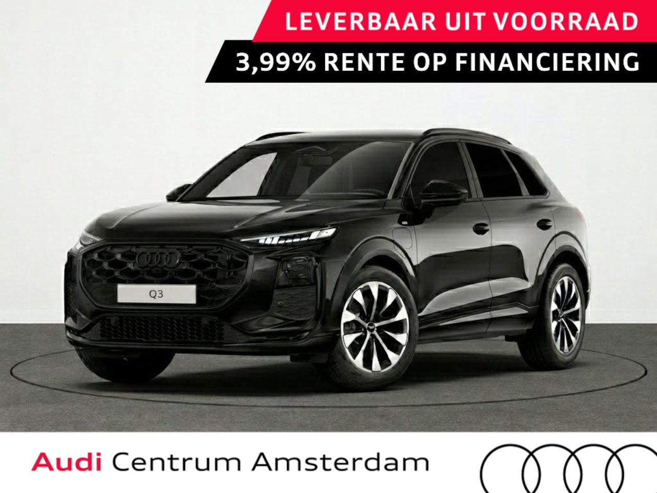 Audi Q3 - S edition e-hybrid 272 pk | Techniekpakket plus | Panorama-glasdak | Optiekpakket zwart-gl - AutoWereld.nl