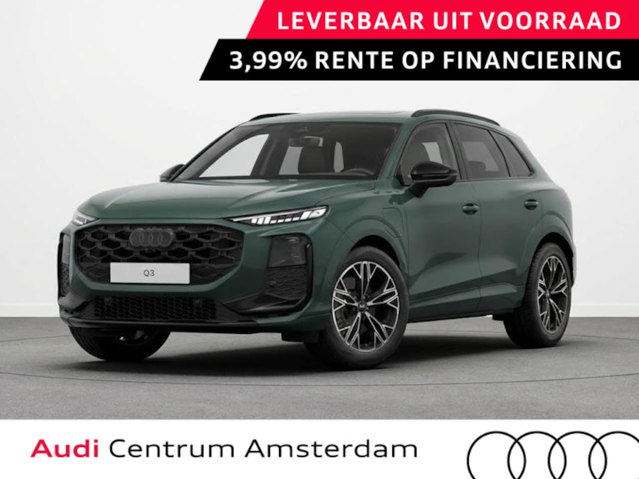 Audi Q3 - S edition e-hybrid 272 pk | Techniekpakket plus | Panorama-glasdak | Optiekpakket zwart-gl - AutoWereld.nl