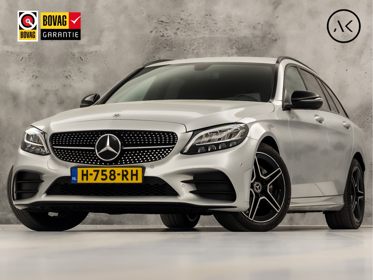 Mercedes-Benz C-klasse - 160 AMG Sport Automaat (VIRTUAL COCKPIT, APPLE CARPLAY, GROOT NAVI, LEDER/ALCANTARA, CAMER - AutoWereld.nl