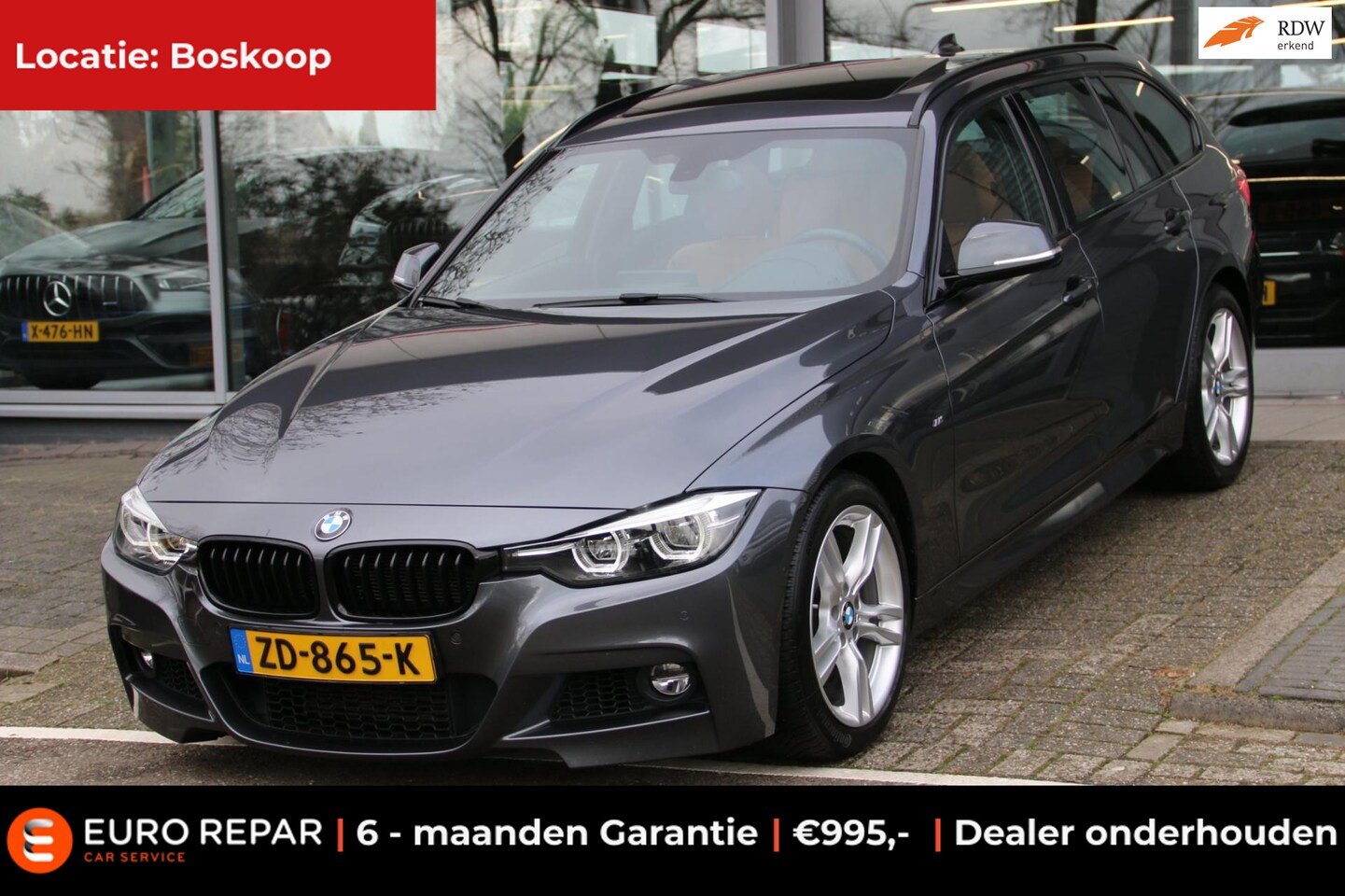 BMW 3-serie Touring - 318i M-PAKKET PANO-DAK NL-AUTO NAP CAMERA! - AutoWereld.nl