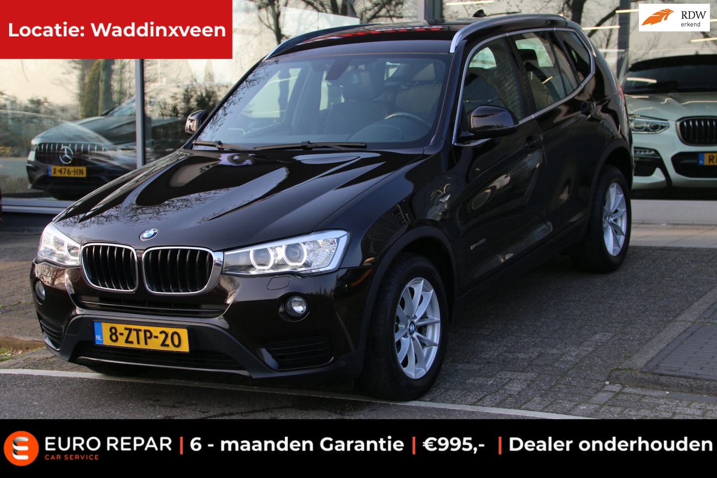 BMW X3 - SDrive20i Executive DEALER OND. NL-AUTO NAP! - AutoWereld.nl