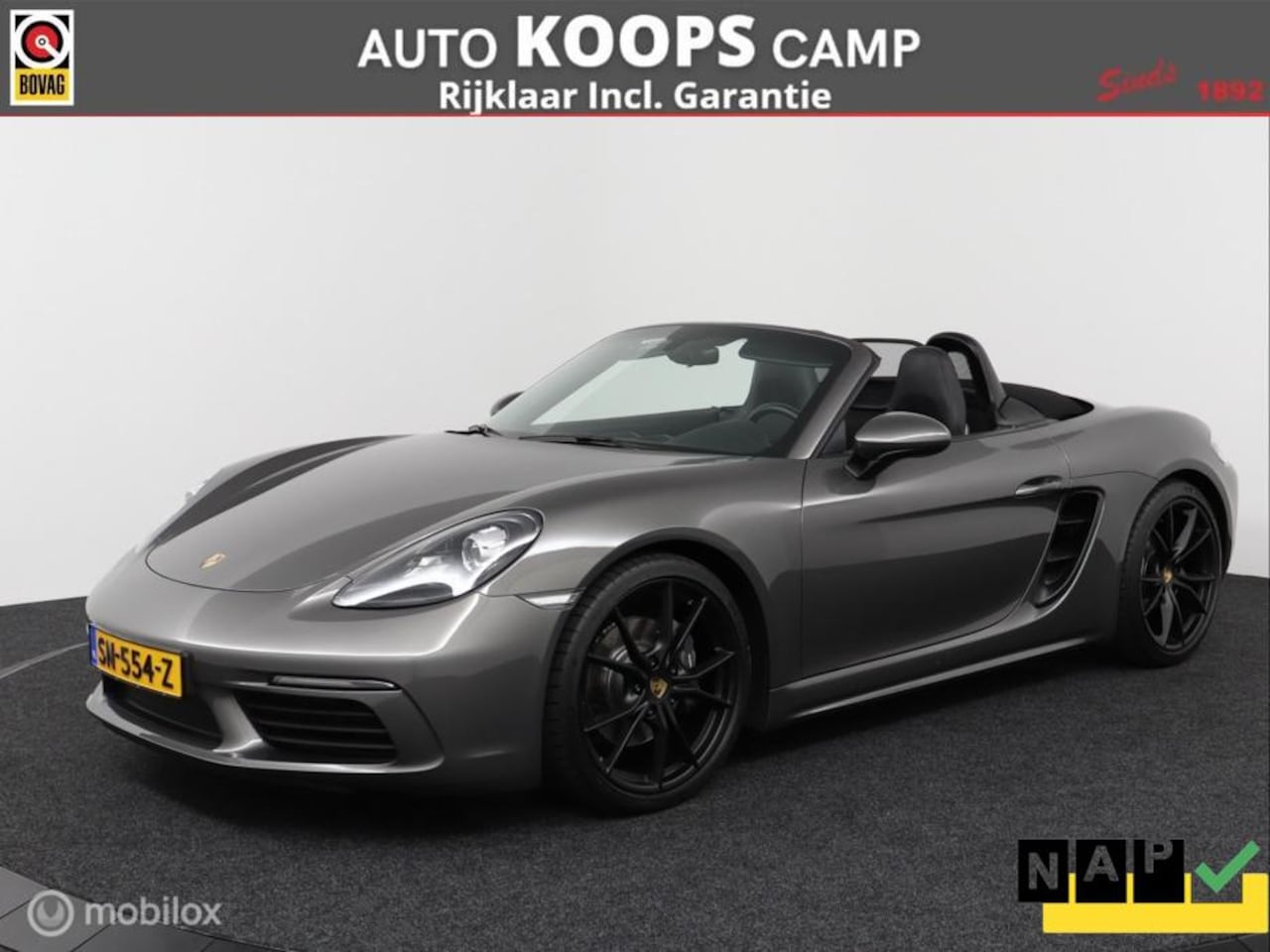 Porsche 718 Boxster - 2.0 Turbo 300 Pk PDK| Leder | NL Auto | Sportuitlaat | 20LMV | stoel\stoel verwarming | me - AutoWereld.nl