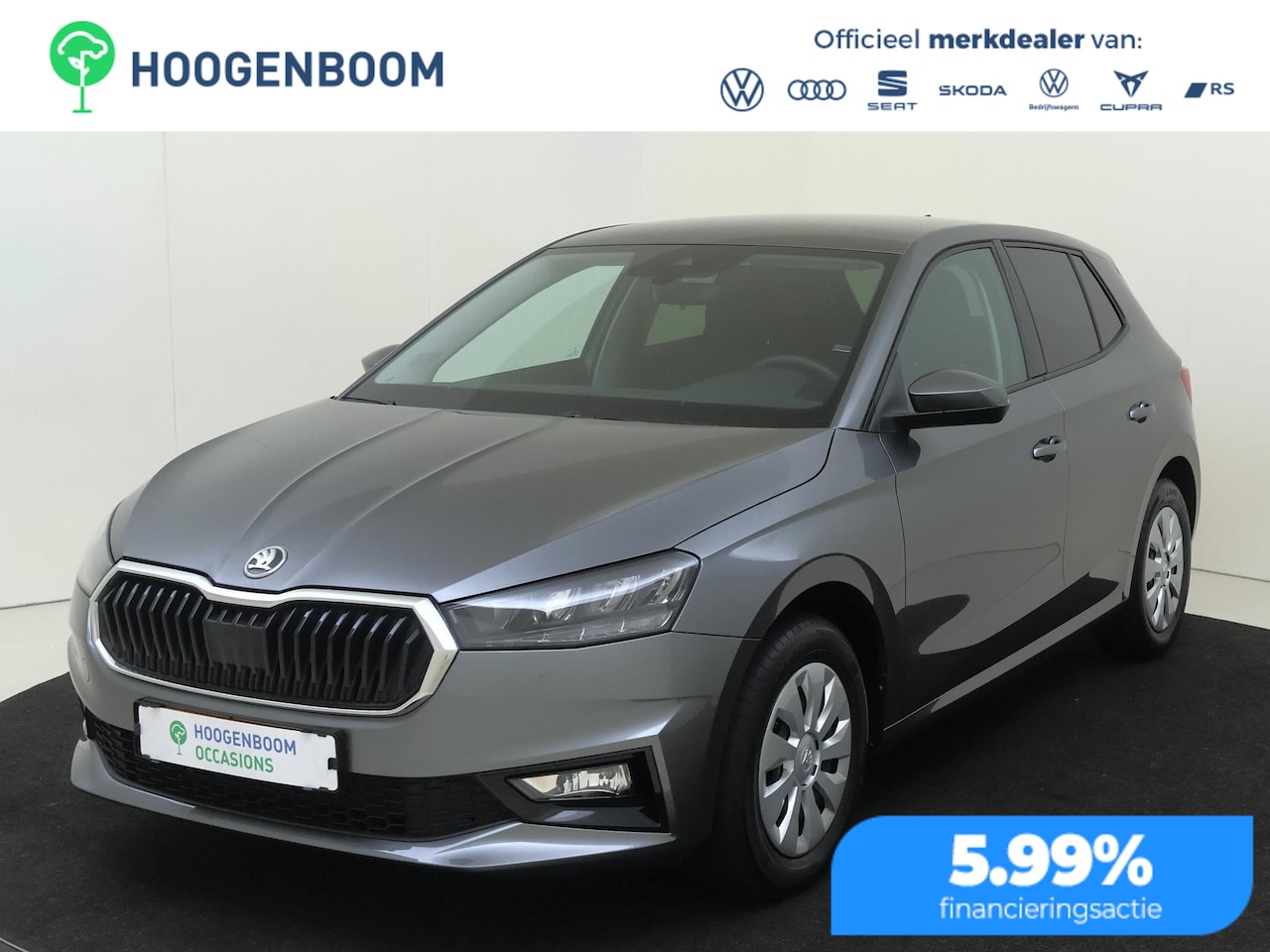 Skoda Fabia - 1.0 TSI Selection | CarPlay | Cruise control | Digital cockpit |  Keyless start | Airco | - AutoWereld.nl