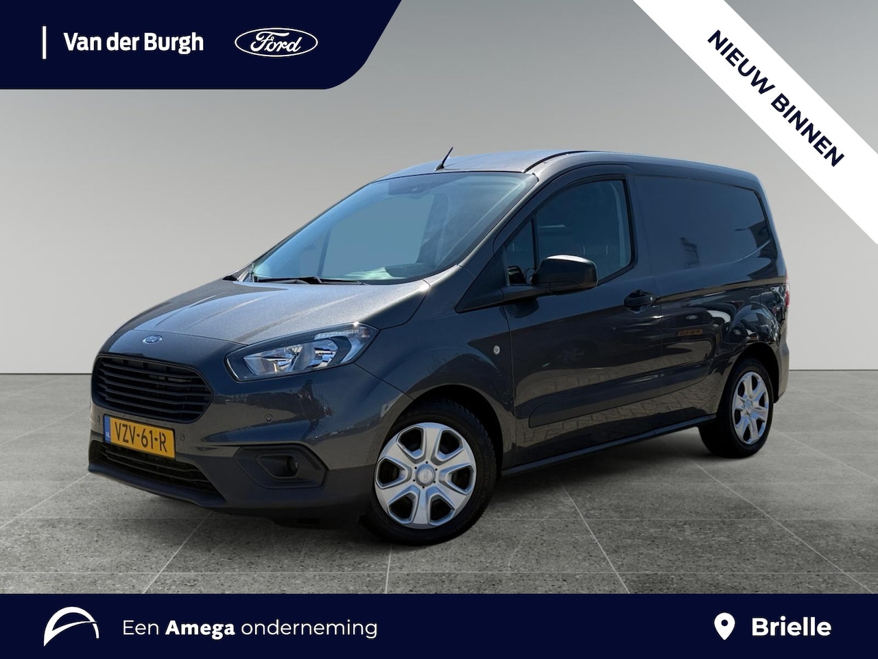 Ford Transit Courier - 1.0 Trend EcoBoost 100PK Handgeschakeld - Navigatie - Airco - - AutoWereld.nl