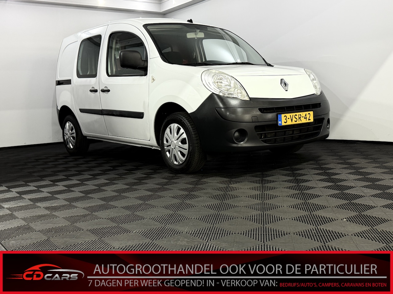 Renault Kangoo Express - 1.5 dCi 90 Express Tech Line Airco, Navi, Parkeersensoren, Cruise control, Radio - AutoWereld.nl
