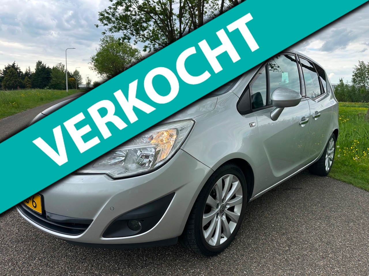 Opel Meriva - 1.4 Turbo|airco ijskoud|pdc|trekhaak|rijdt goed - AutoWereld.nl