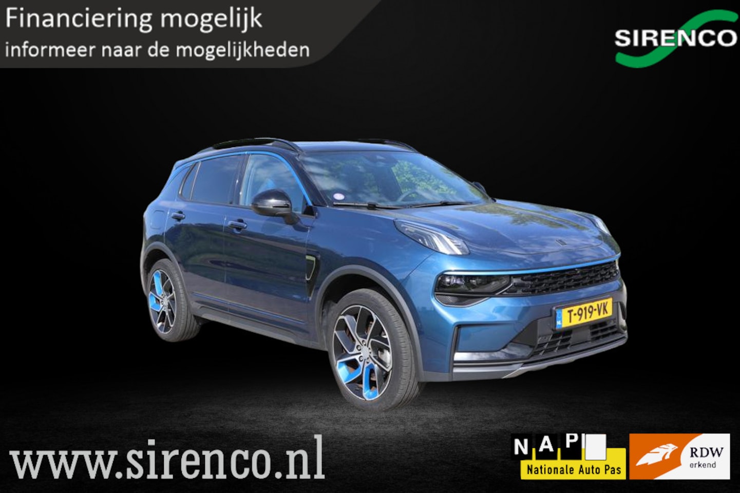 Lynk & Co 01 - 1.5| 360 camera met 3d view | zwarte dakhemel |panodak | stoelverwarming |Android auto & A - AutoWereld.nl