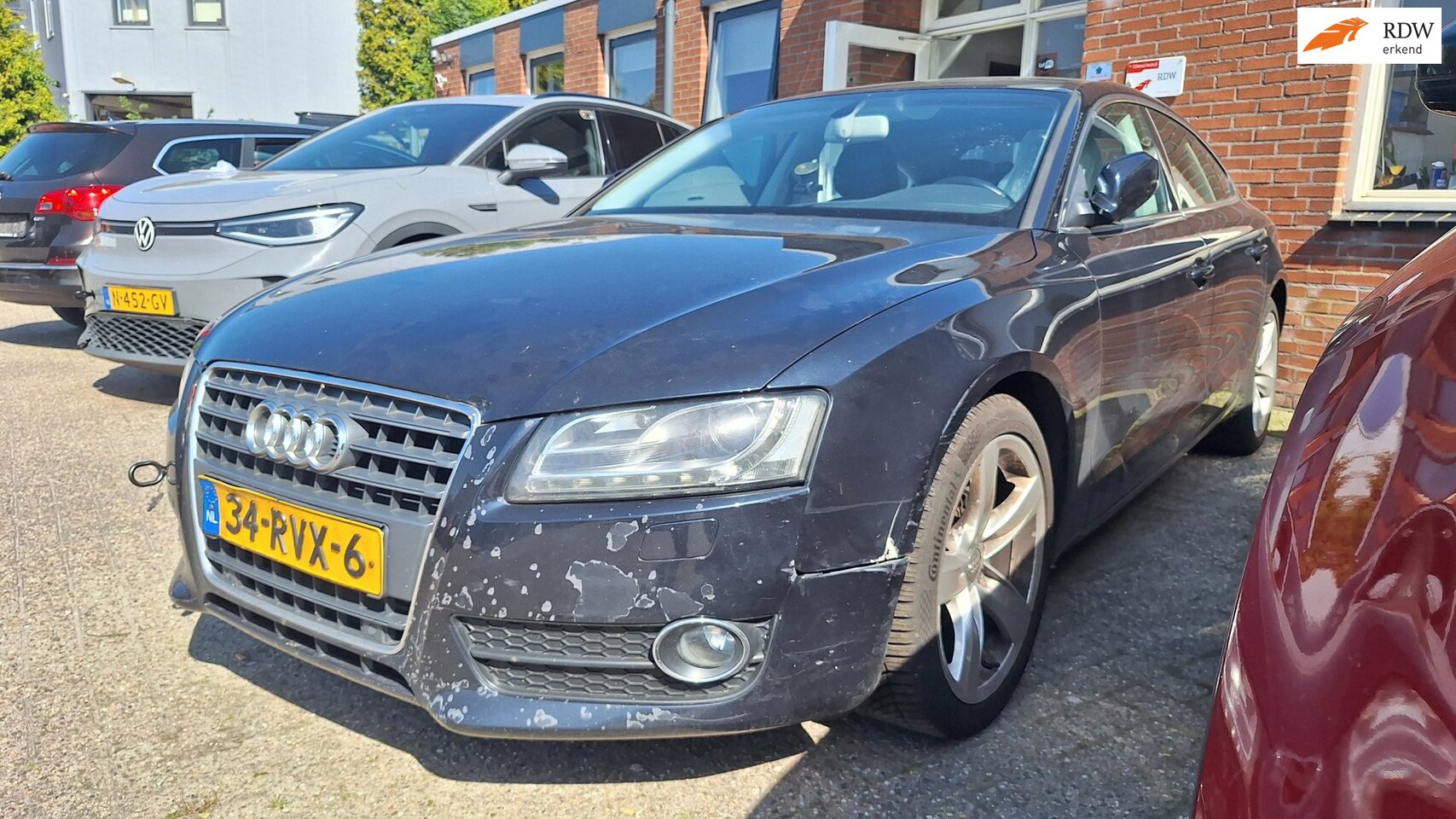 Audi A5 Sportback - 2.0 TFSI Pro Line 2.0 TFSI Pro Line (ketting versprongen! start niet!) - AutoWereld.nl
