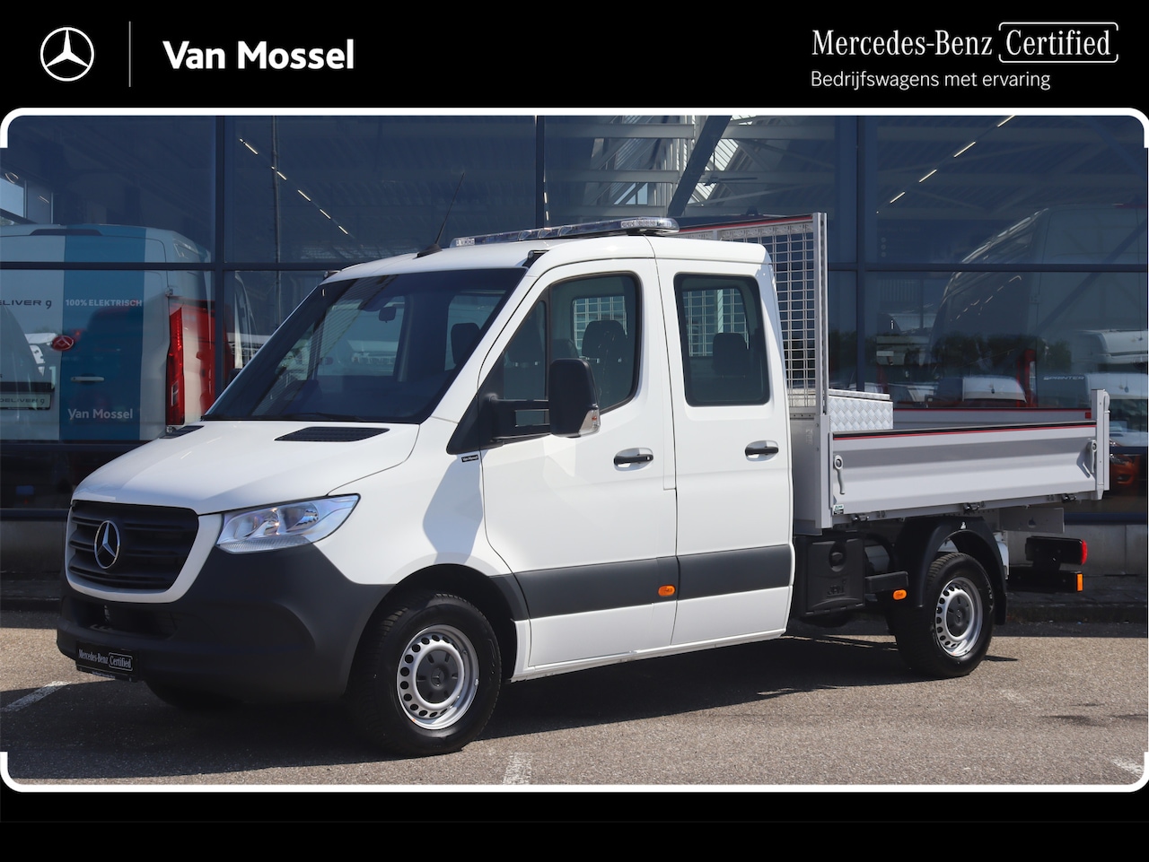Mercedes-Benz Sprinter - 317 CDI L2 Pro D.C. Kipper | AIRCO/CRUISE/3.500KG AHW | Certified - AutoWereld.nl