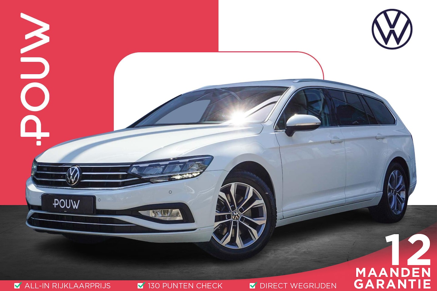 Volkswagen Passat Variant - 1.5 TSI 150pk DSG Business | Trekhaak | Elektrische Achterklep | Keyless - AutoWereld.nl