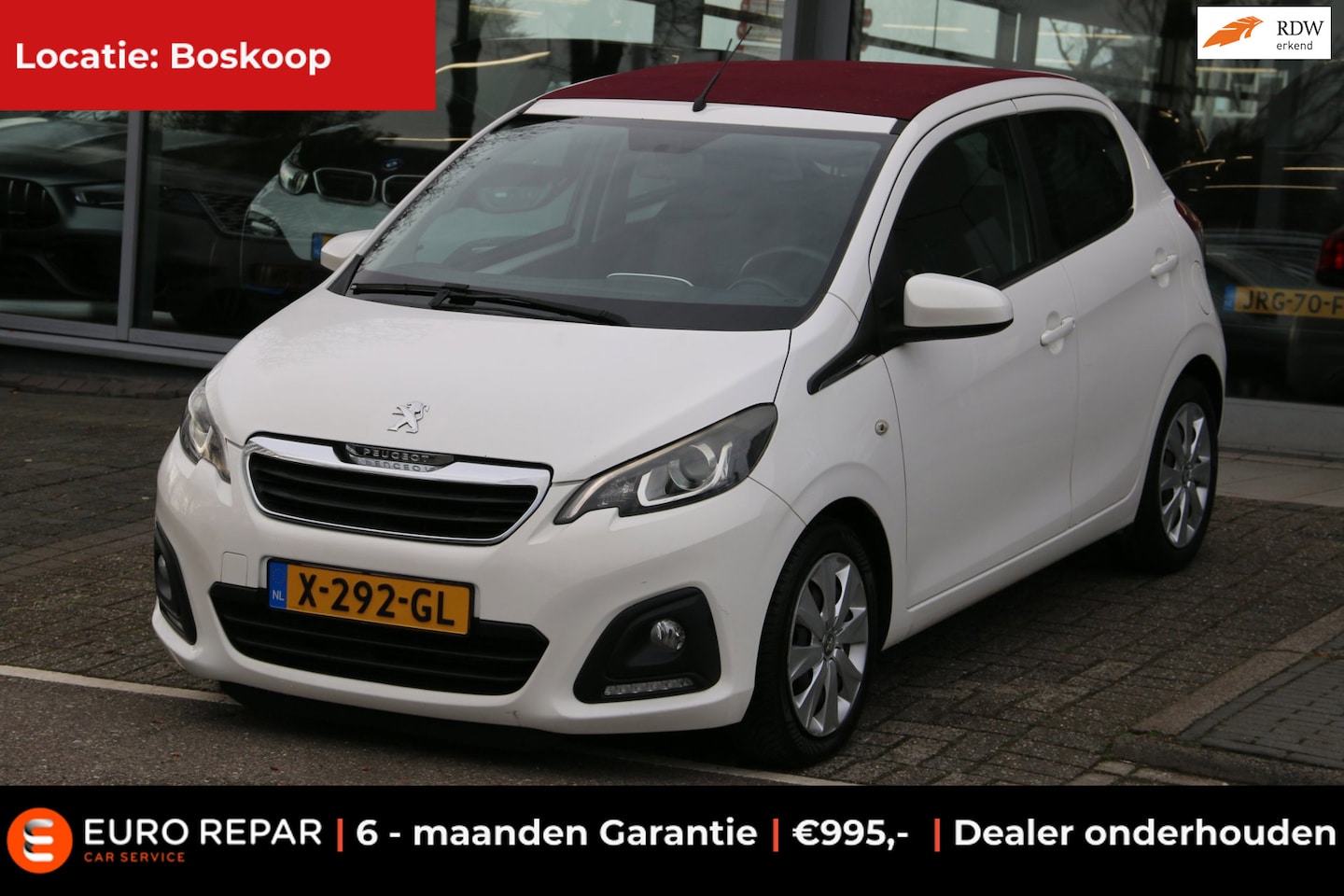 Peugeot 108 - 1.2 VTi Allure CABRIO CARPLAY - AutoWereld.nl