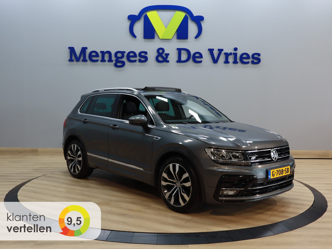 Volkswagen Tiguan - 1.5 TSI ACT Highline Business R Line Airco ECC | Panorama | Trekhaak | Virtual | Adaptive - AutoWereld.nl