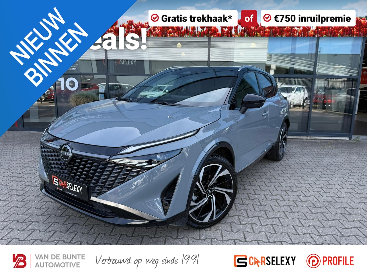 Nissan Qashqai - 1.3 MHEV Xtronic Tekna Plus *Massagestoelen & ACC* - AutoWereld.nl