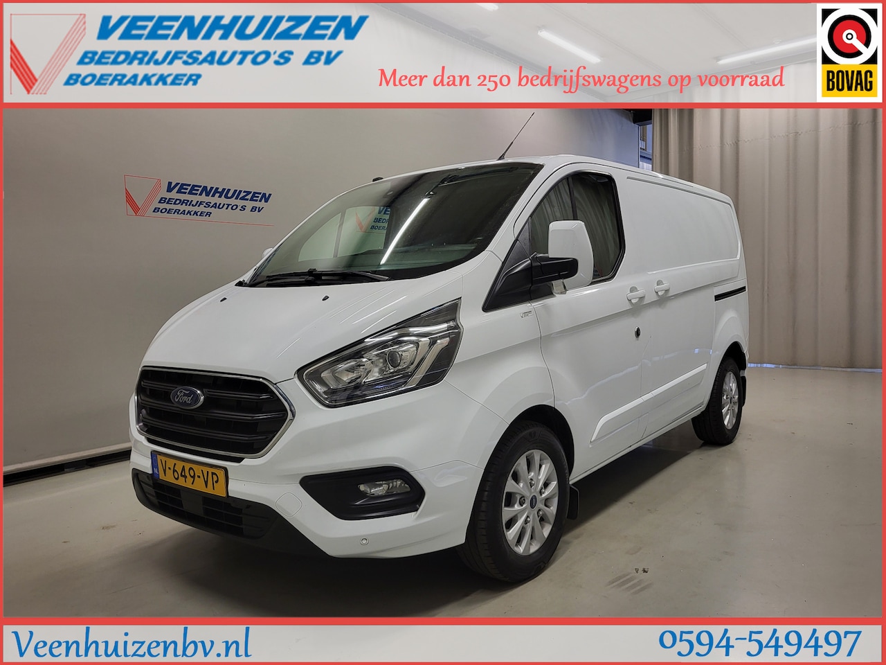 Ford Transit Custom - 2.0TDCI 170pk Automaat Euro 6! - AutoWereld.nl