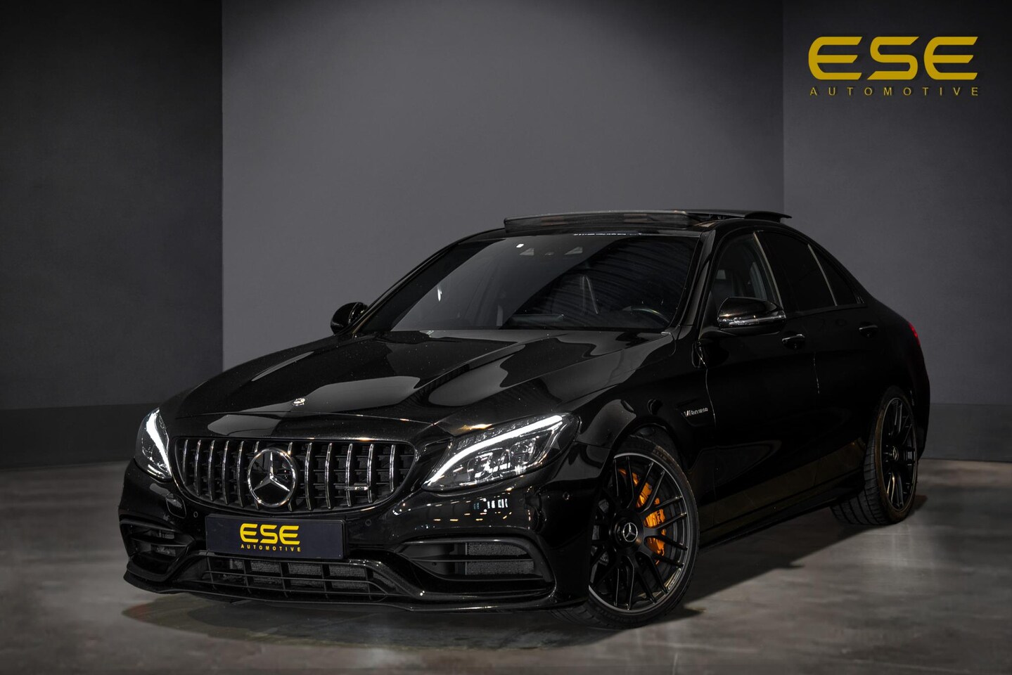 Mercedes-Benz C-klasse - AMG 63 S | Pano | Keramisch | Kuipstoelen | Burmester - AutoWereld.nl