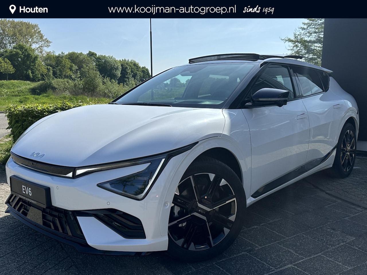 Kia EV6 - GT-Line Zeer complete Auto, Demo Korting!, Eerste Eigenaar, Schuif/Kanteldak , Lederen bek - AutoWereld.nl