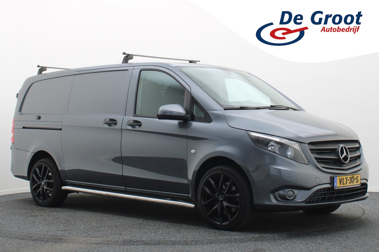 Mercedes-Benz Vito - 119 CDI Lang 3-Zits, Airco, Cruise, Camera, Navigatie, Bluetooth, PDC, Trekhaak, 19'' - AutoWereld.nl