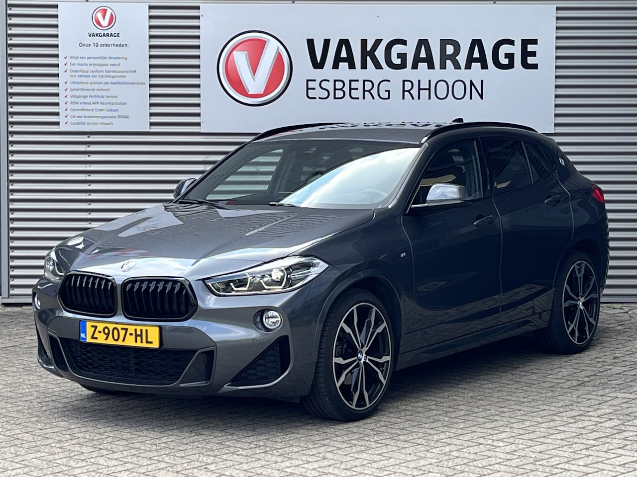 BMW X2 - sDrive18i High Executive Edition M Sport FACELIFT NAVI/CAM,HUD,LED,KUIPSTOEL,20INCH - AutoWereld.nl