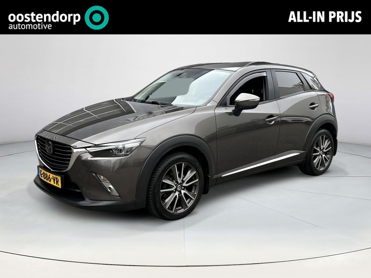 Mazda CX-3 - 2.0 SkyActiv-G 150 GT-M 4WD | Trekhaak | 1200kg trekgewicht | Navi | Stoelverwarming | Ond - AutoWereld.nl
