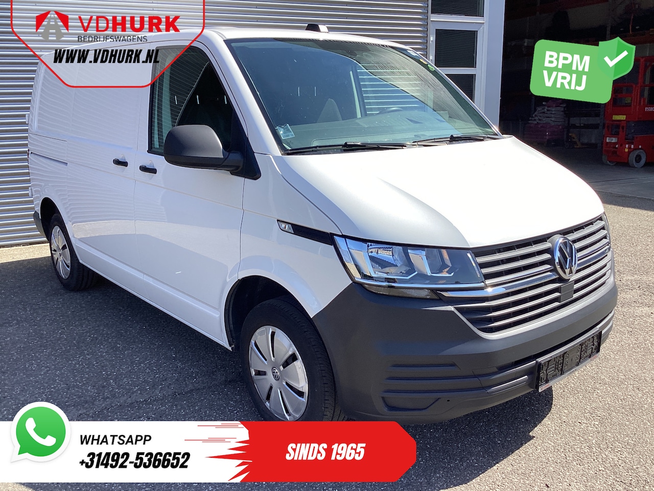 Volkswagen Transporter - 2.0 TDI Weinig Km/ Carplay/ Cruise/ Airco/ PDC - AutoWereld.nl