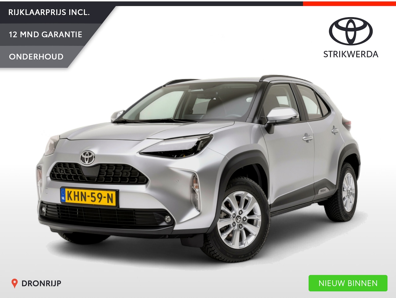 Toyota Yaris Cross - 1.5 Hybrid 115 Active Plus | PDC V+A | ACC | Camera | Climate control | Carplay/Android Au - AutoWereld.nl