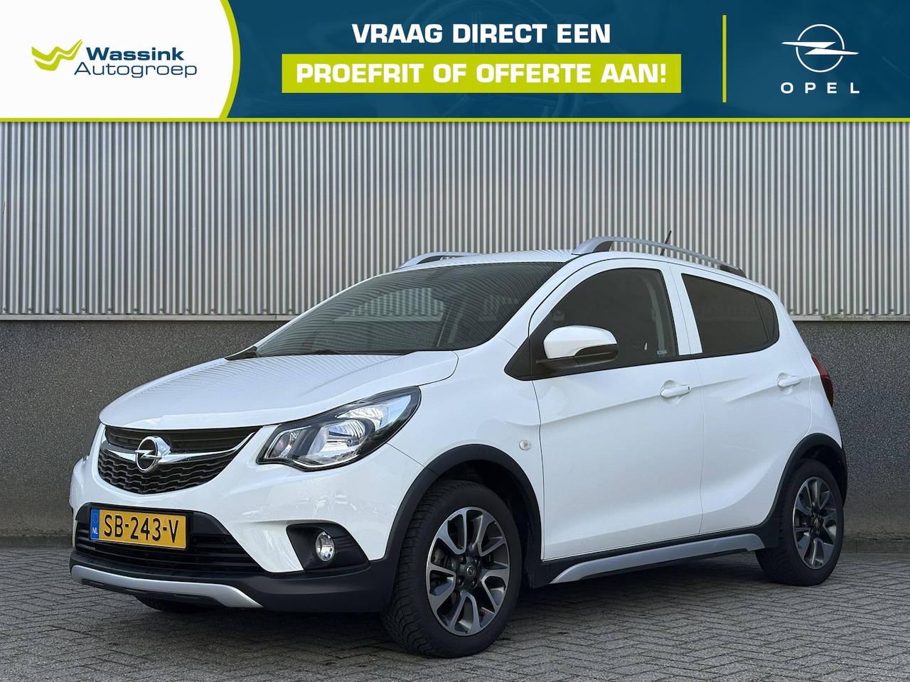 Opel Karl - 1.0 Rocks Online Edition | Parkeersensoren Achter | Cruise Control | Airco | DAB Radio | - AutoWereld.nl