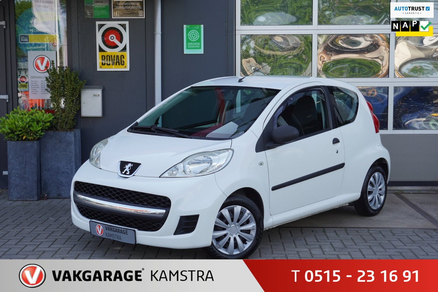 Peugeot 107 - 1.0-12V XR NAP 3-deurs Airco/Goed Onderh. - AutoWereld.nl