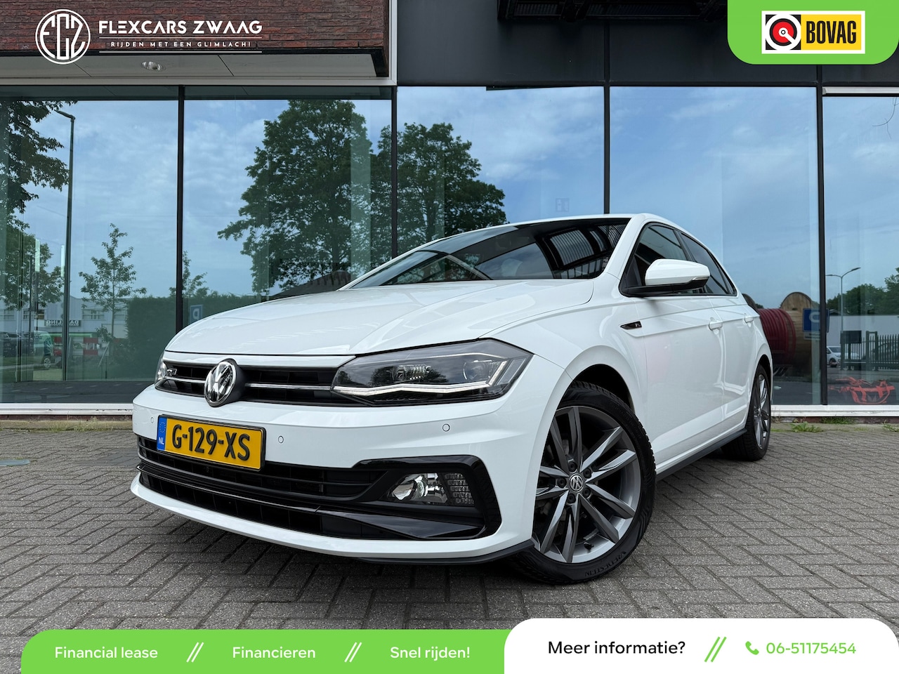 Volkswagen Polo - 1.0 TSI Highline Business R - Automaat - Virt.Cockpit - Navi - Camera - Org.NL - AutoWereld.nl