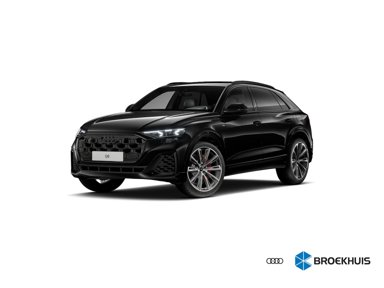 Audi Q8 - 55 TFSI e quattro Pro Line S 394PK | Trekhaak | 4-wielsturing | Panorama Dak | B&O | Nacht - AutoWereld.nl
