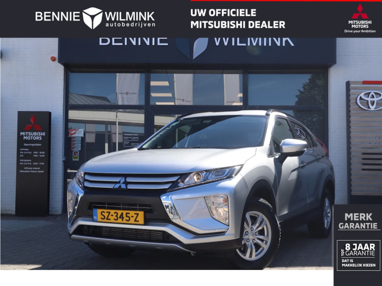 Mitsubishi Eclipse Cross - 1.5 DI-T Pure Automaat | Carplay | Trekhaak - AutoWereld.nl